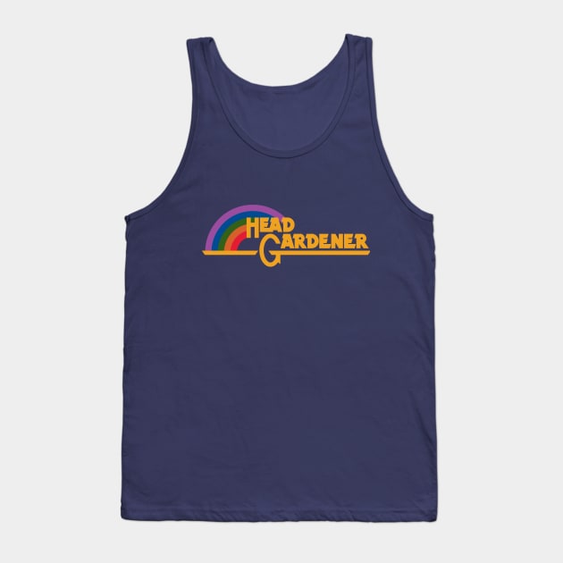 Head Gardener Rainbow Tank Top by BlueBoogieKalamazoo